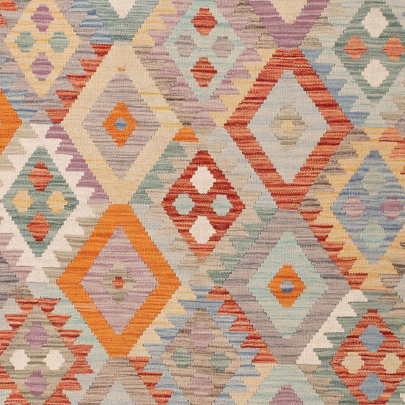 Kelim Rug - Splash - 251 x 177 cm - colorful