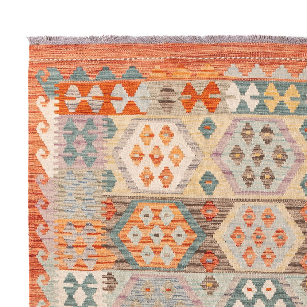 Kelim Rug - Splash - 246 x 180 cm - colorful