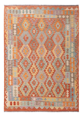 Kelim Rug - Splash - 251 x 179 cm - colorful