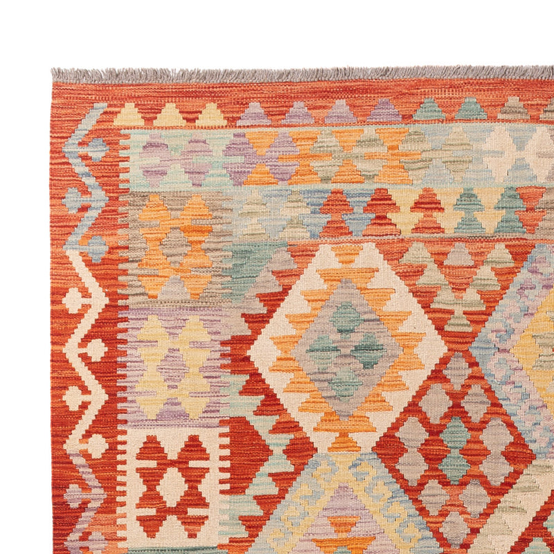 Kelim Rug - Splash - 245 x 178 cm - colorful