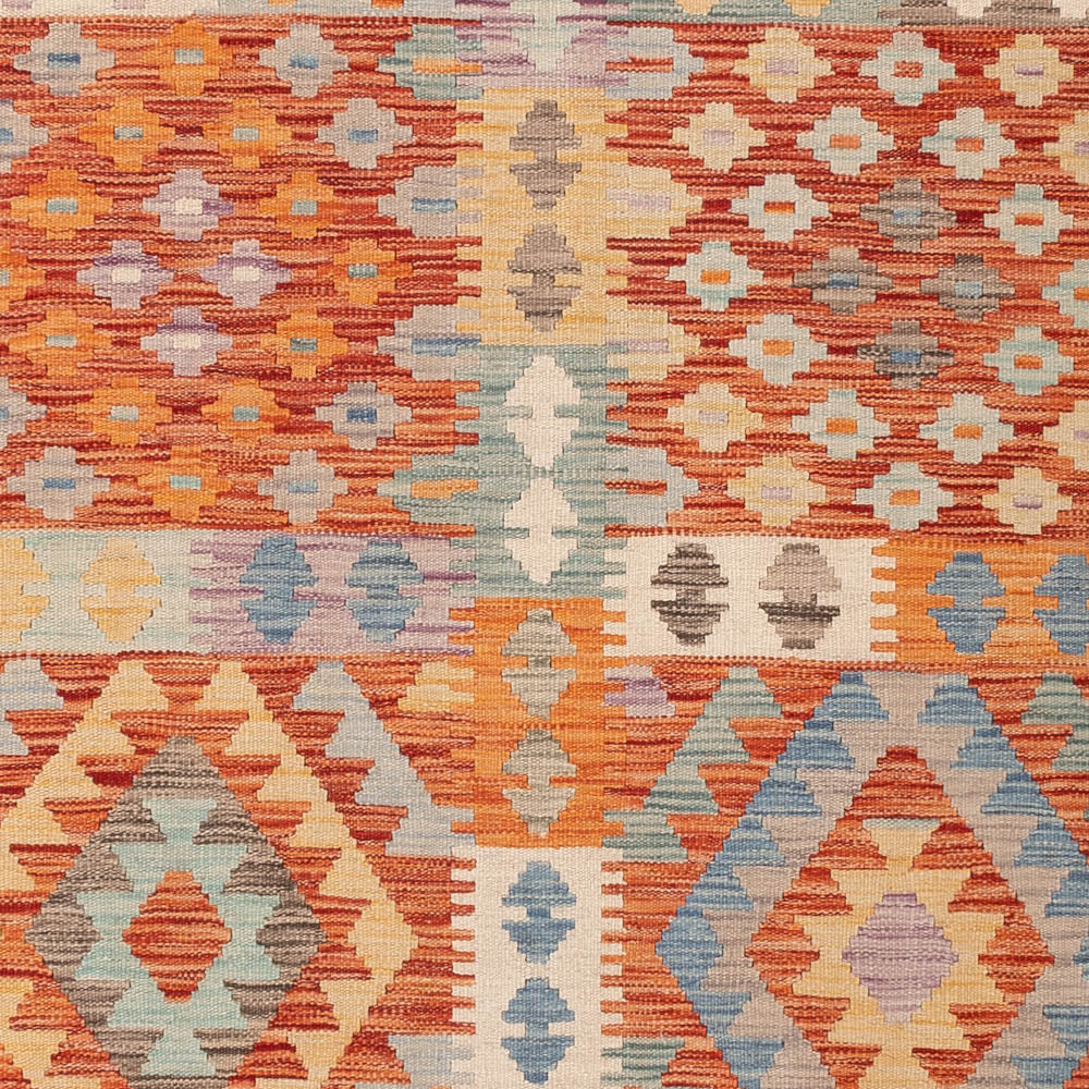 Kelim Rug - Splash - 239 x 170 cm - colorful