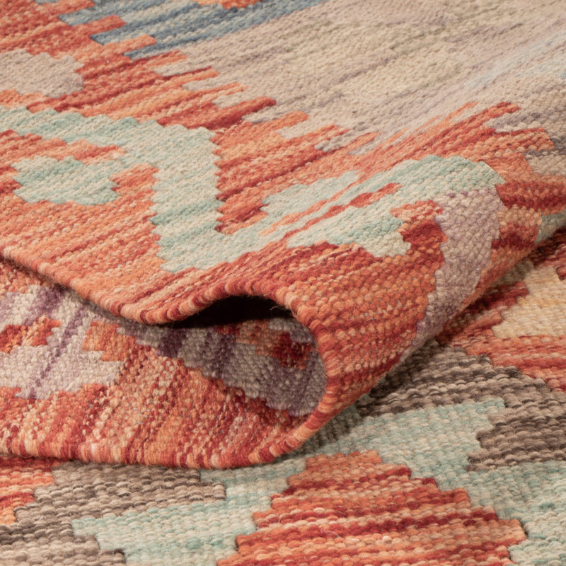 Kelim Rug - Splash - 239 x 170 cm - colorful