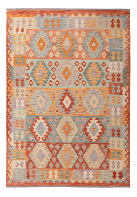 Kelim Rug - Splash - 239 x 170 cm - colorful