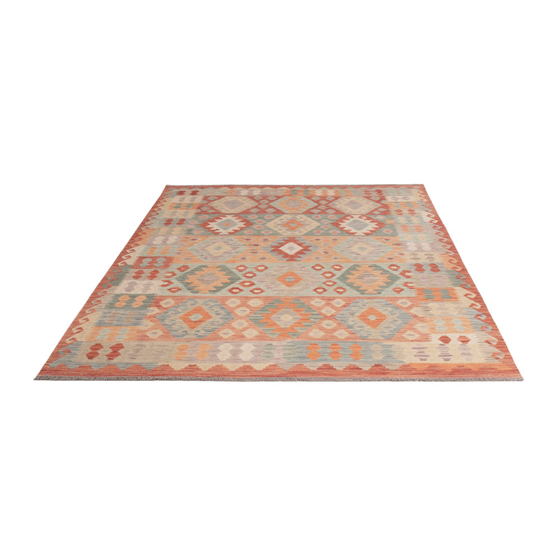 Kelim Rug - Splash - 239 x 170 cm - colorful