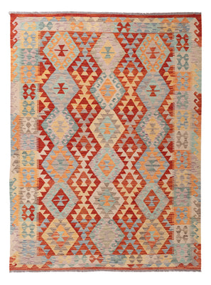 Kelim Rug - Splash - 240 x 177 cm - colorful