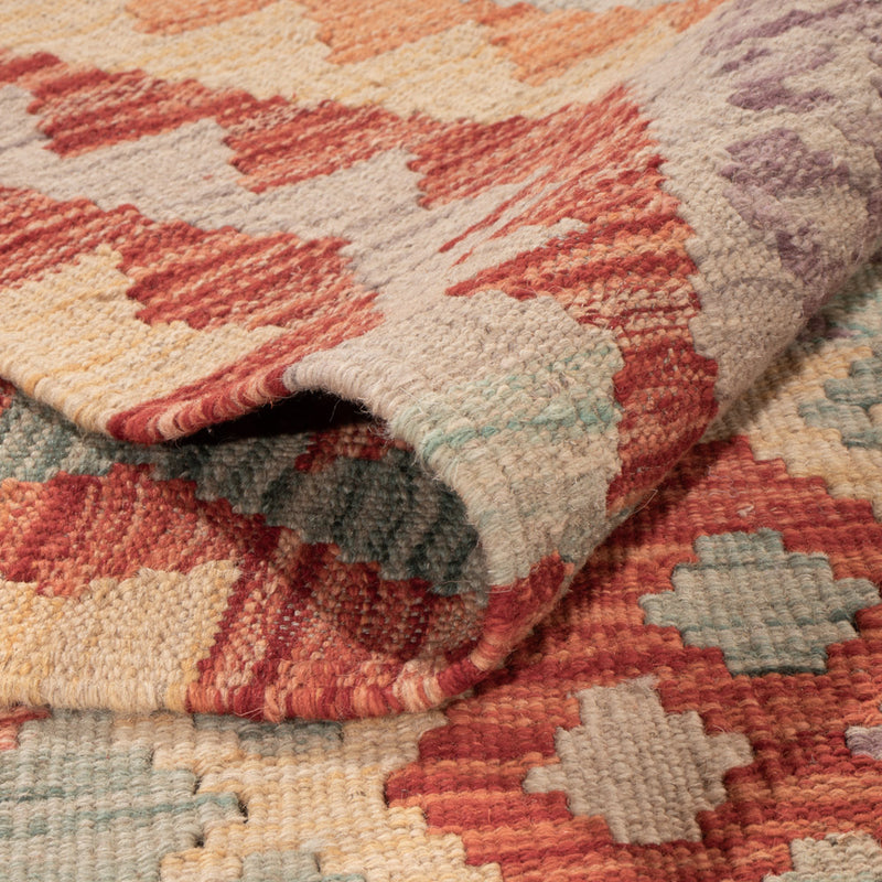 Kelim Rug - Splash - 238 x 178 cm - colorful