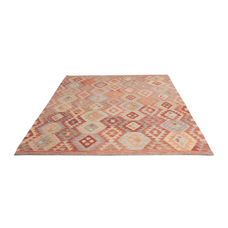 Kelim Rug - Splash - 238 x 178 cm - colorful