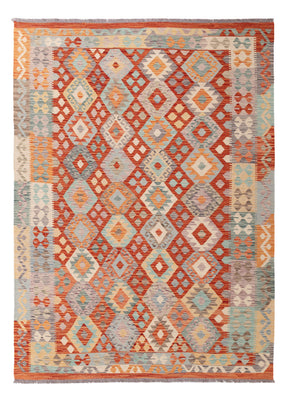 Kelim Rug - Splash - 238 x 173 cm - colorful