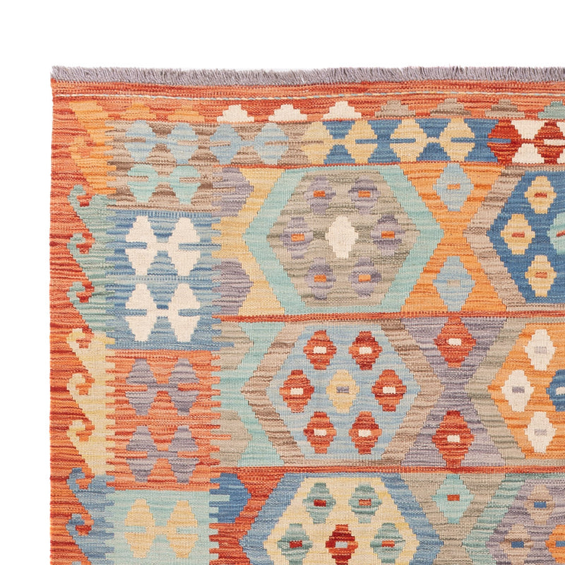 Kelim Rug - Splash - 248 x 176 cm - colorful