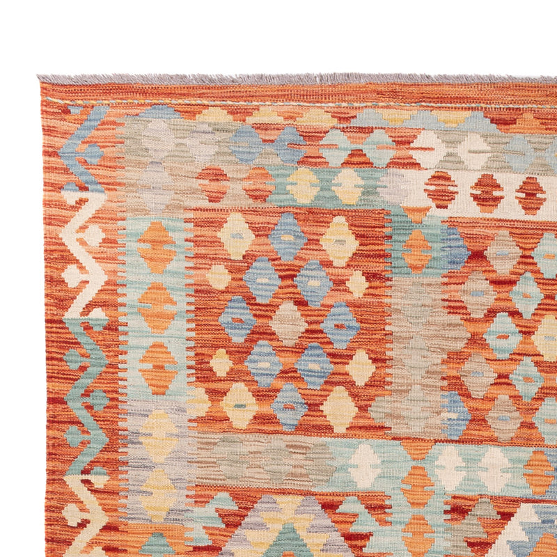 Kelim Rug - Splash - 297 x 175 cm - colorful