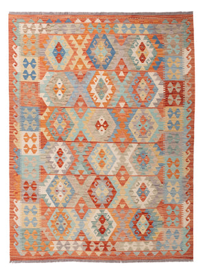 Kelim Rug - Splash - 240 x 175 cm - colorful