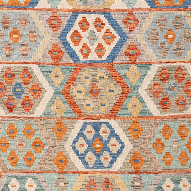 Kelim Rug - Splash - 249 x 174 cm - colorful