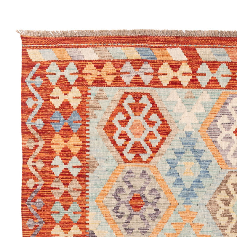 Kelim Rug - Splash - 249 x 175 cm - colorful