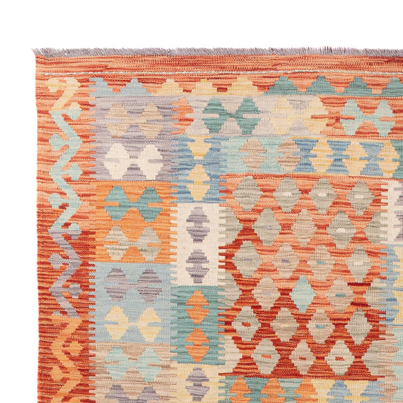 Kelim Rug - Splash - 249 x 176 cm - colorful