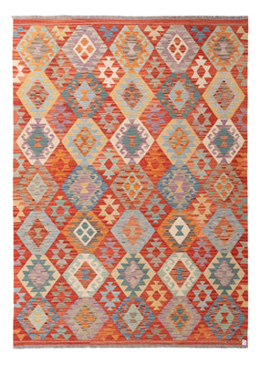 Kelim Rug - Splash - 237 x 174 cm - colorful