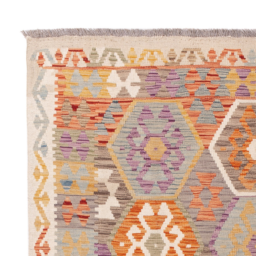 Kelim Rug - Splash - 200 x 154 cm - colorful