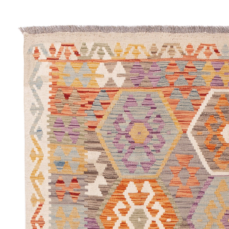 Kelim Rug - Splash - 200 x 154 cm - colorful