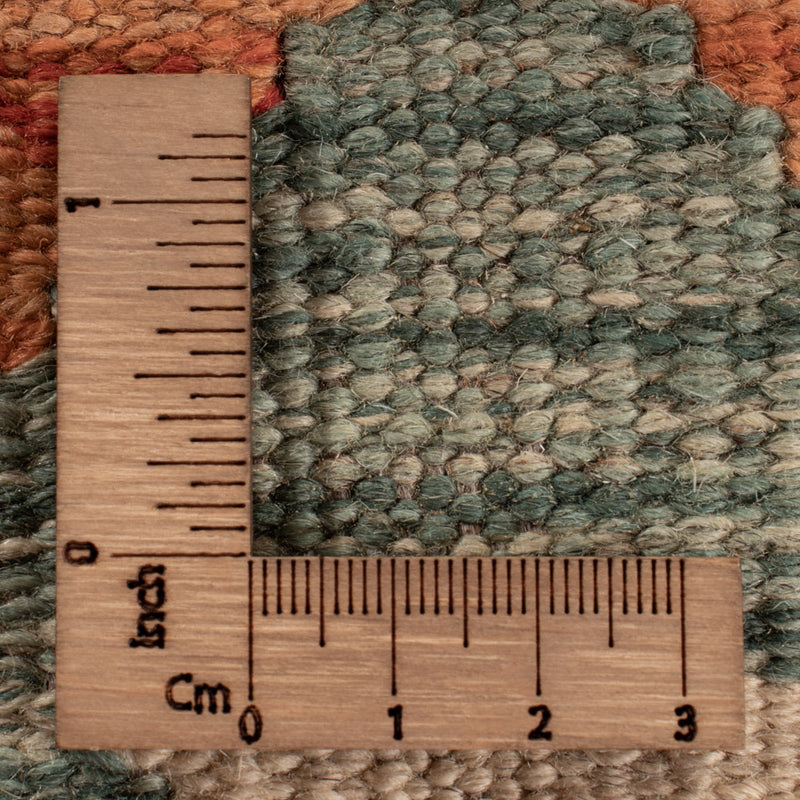 Kelim Rug - Splash - 198 x 148 cm - colorful