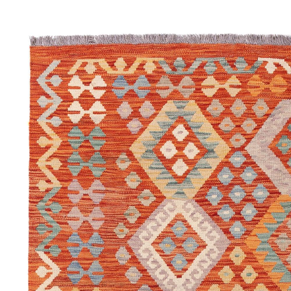 Kelim Rug - Splash - 203 x 155 cm - colorful