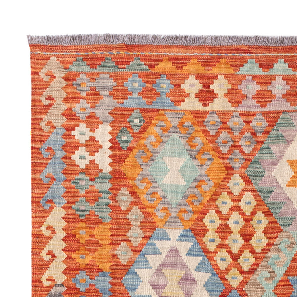 Kelim Rug - Splash - 200 x 154 cm - colorful