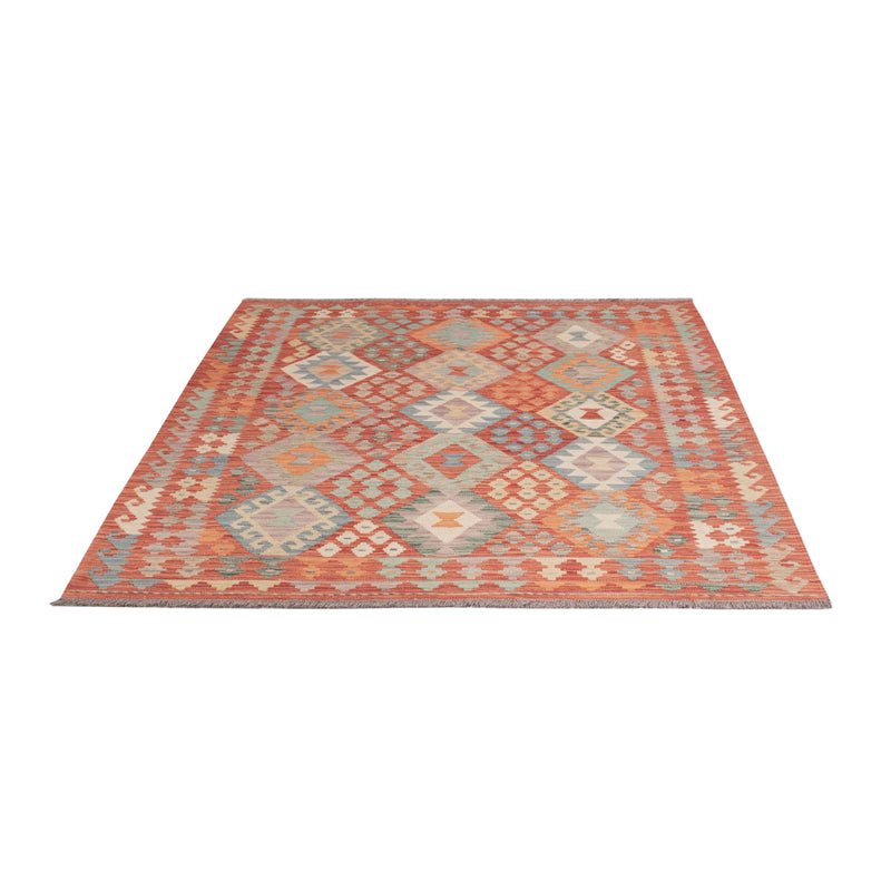 Kelim Rug - Splash - 200 x 154 cm - colorful