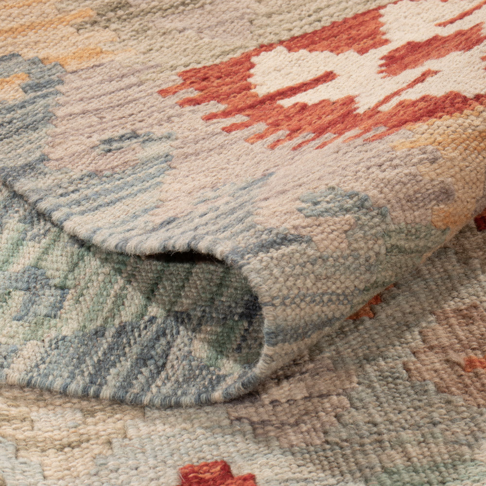 Kelim Rug - Splash - 200 x 150 cm - colorful