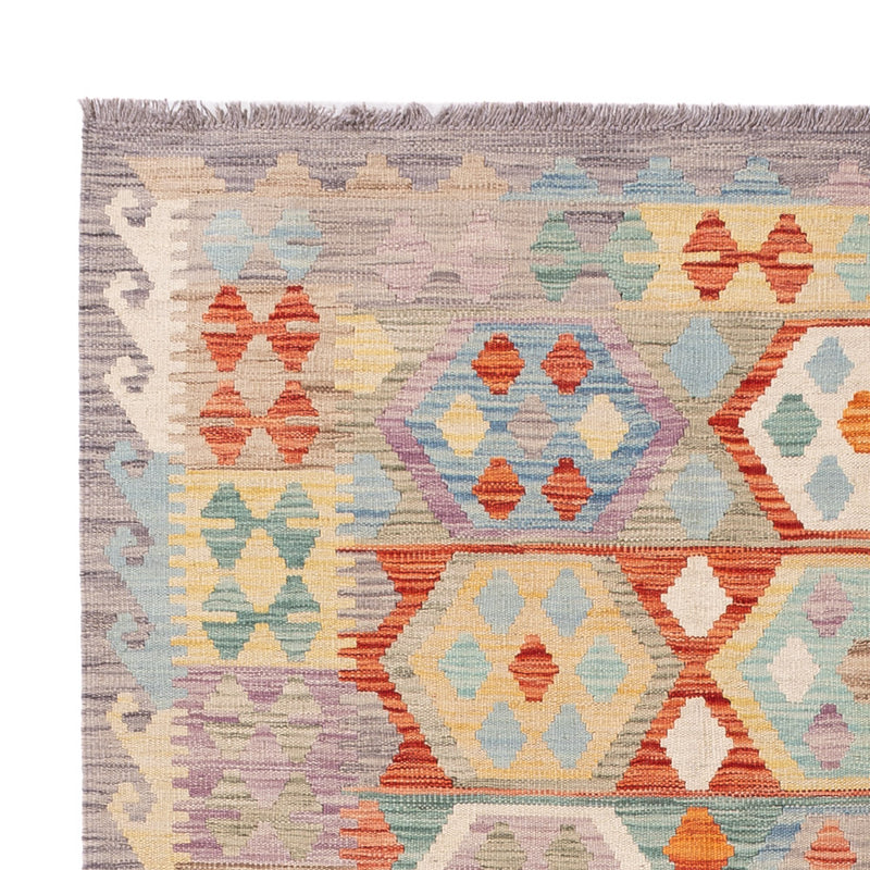 Kelim Rug - Splash - 203 x 152 cm - colorful