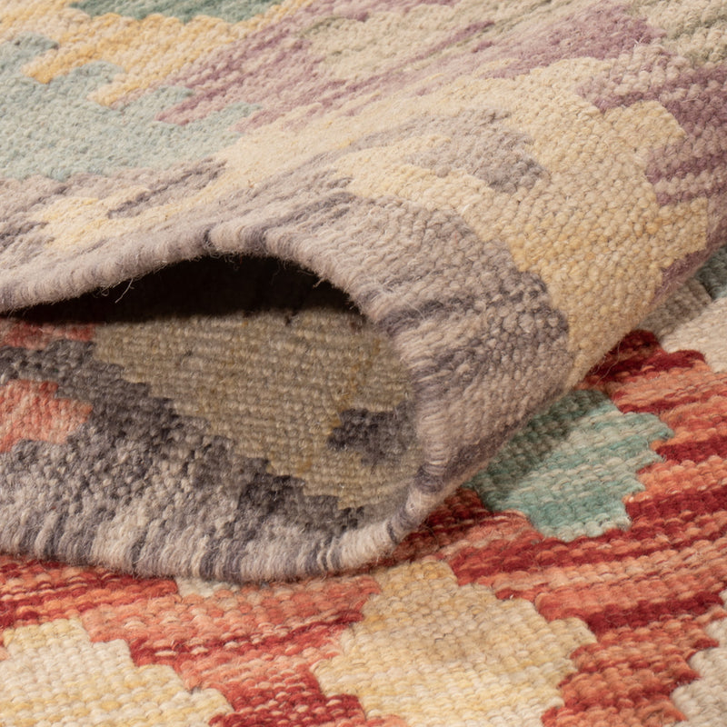 Kelim Rug - Splash - 203 x 152 cm - colorful