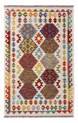 Kelim Rug - Splash - 155 x 97 cm - colorful