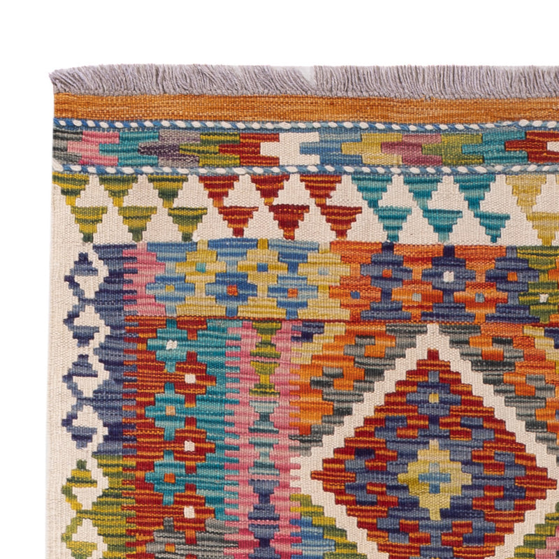 Kelim Rug - Splash - 147 x 102 cm - colorful