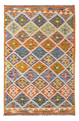 Kelim Rug - Splash - 150 x 98 cm - colorful
