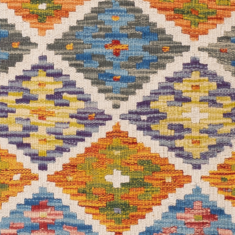 Kelim Rug - Splash - 150 x 98 cm - colorful