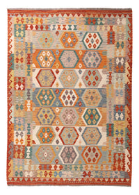 Kelim Rug - Splash - 249 x 178 cm - colorful