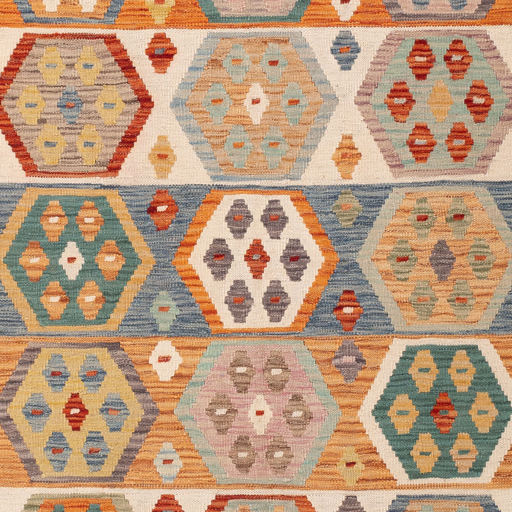 Kelim Rug - Splash - 249 x 178 cm - colorful