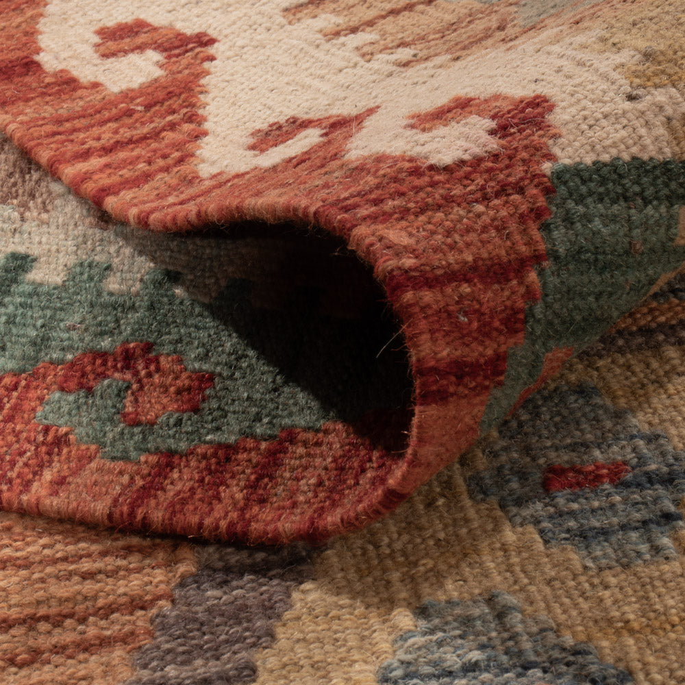 Kelim Rug - Splash - 249 x 178 cm - colorful