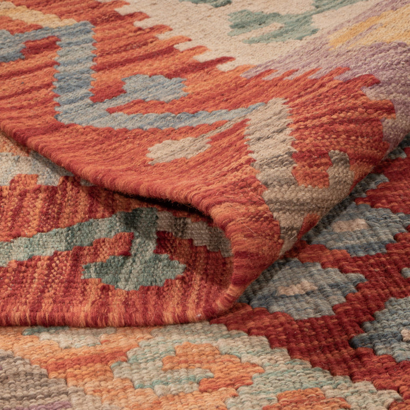 Kelim Rug - Splash - 240 x 181 cm - colorful