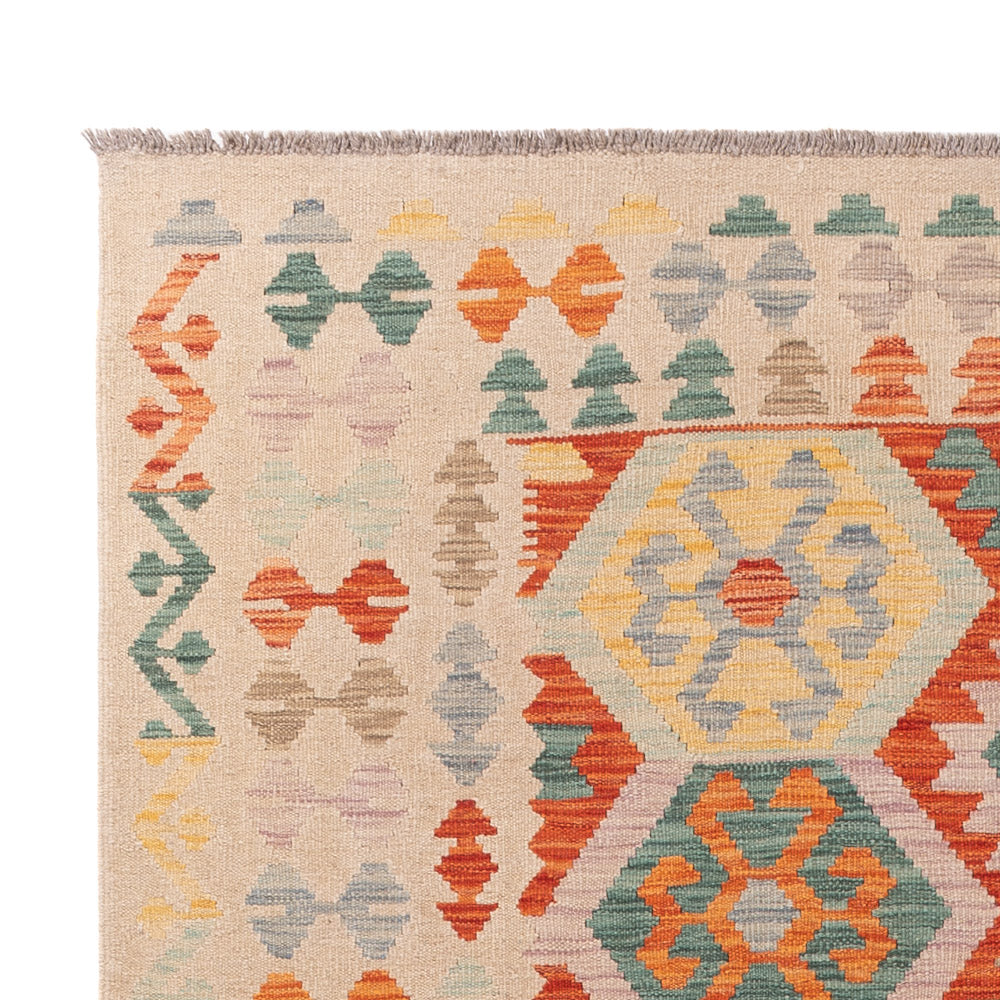 Kelim Rug - Splash - 234 x 165 cm - colorful