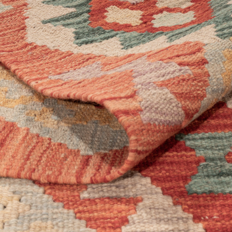 Kelim Rug - Splash - 247 x 179 cm - colorful