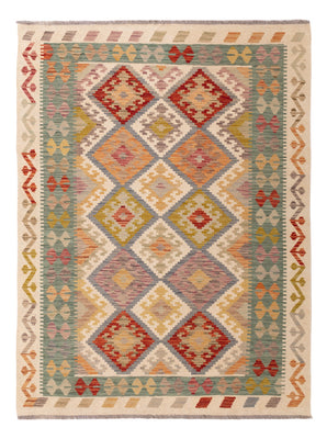 Kelim Rug - Splash - 200 x 145 cm - colorful