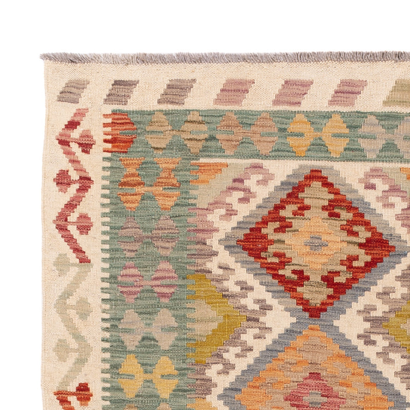 Kelim Rug - Splash - 200 x 145 cm - colorful