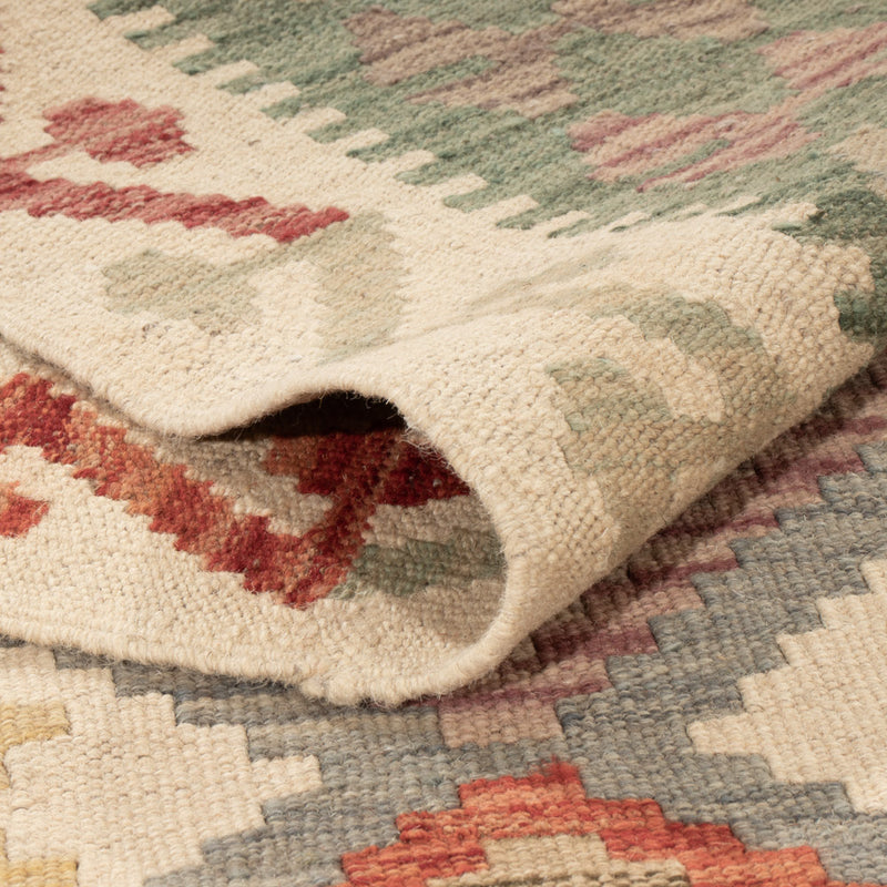 Kelim Rug - Splash - 200 x 145 cm - colorful