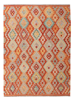 Kelim Rug - Splash - 246 x 174 cm - colorful