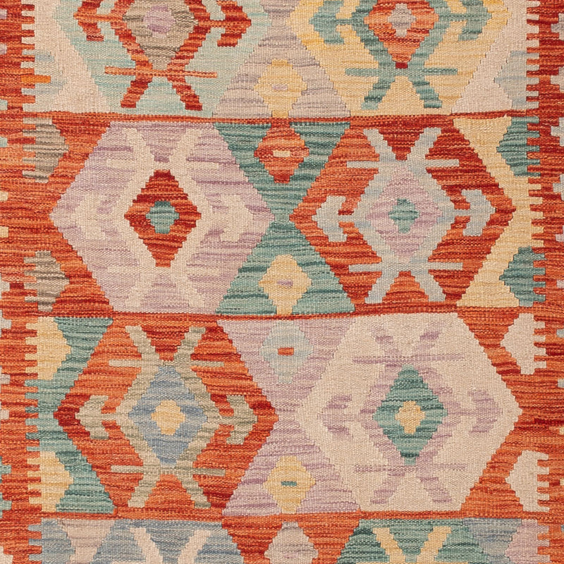 Kelim Rug - Splash - 238 x 165 cm - colorful