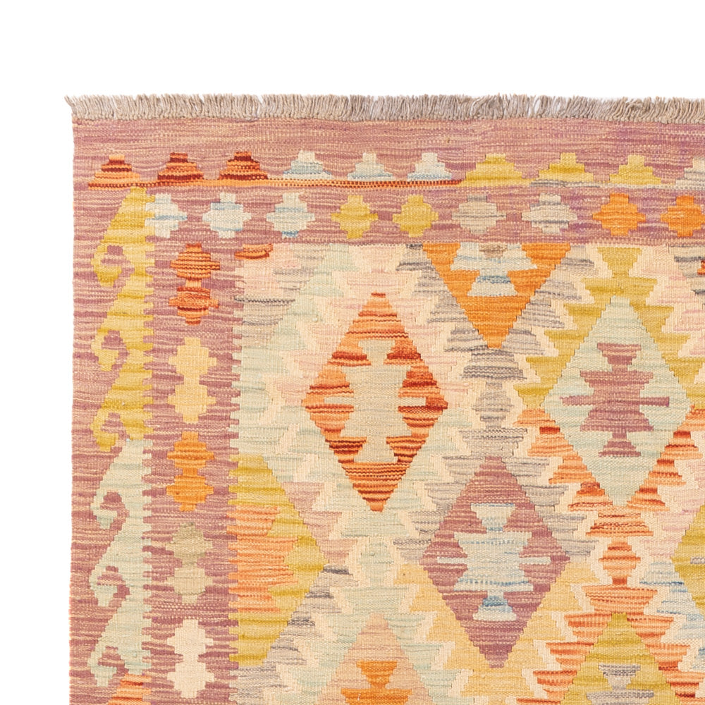 Kelim Rug - Splash - 242 x 175 cm - colorful