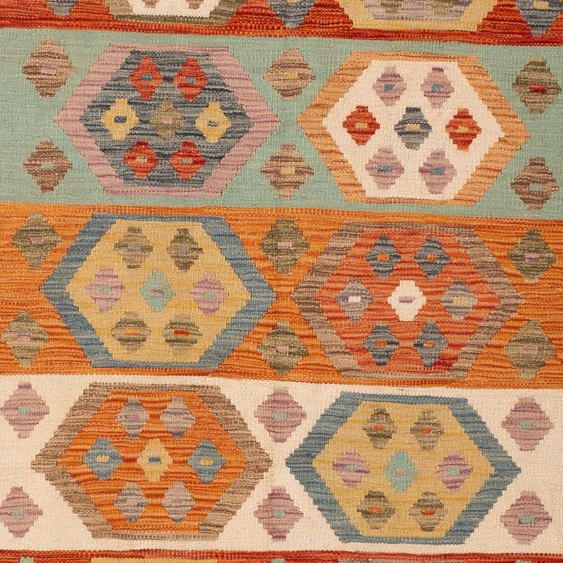 Kelim Rug - Splash - 249 x 172 cm - colorful