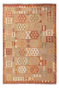 Kelim Rug - Splash - 251 x 169 cm - colorful