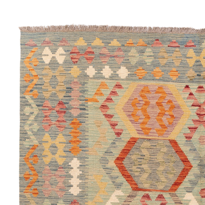 Kelim Rug - Splash - 236 x 175 cm - colorful