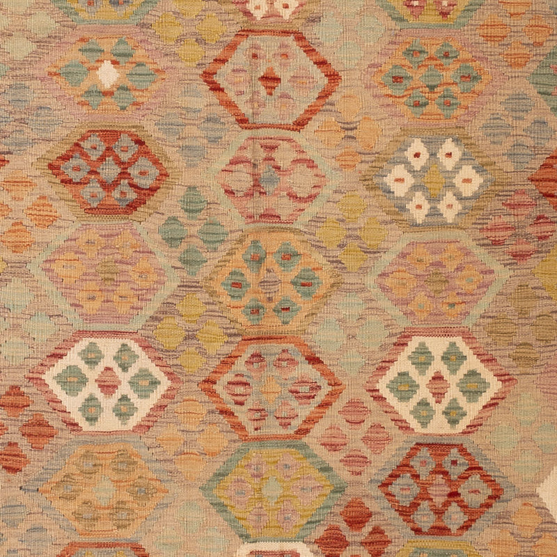 Kelim Rug - Splash - 249 x 181 cm - colorful