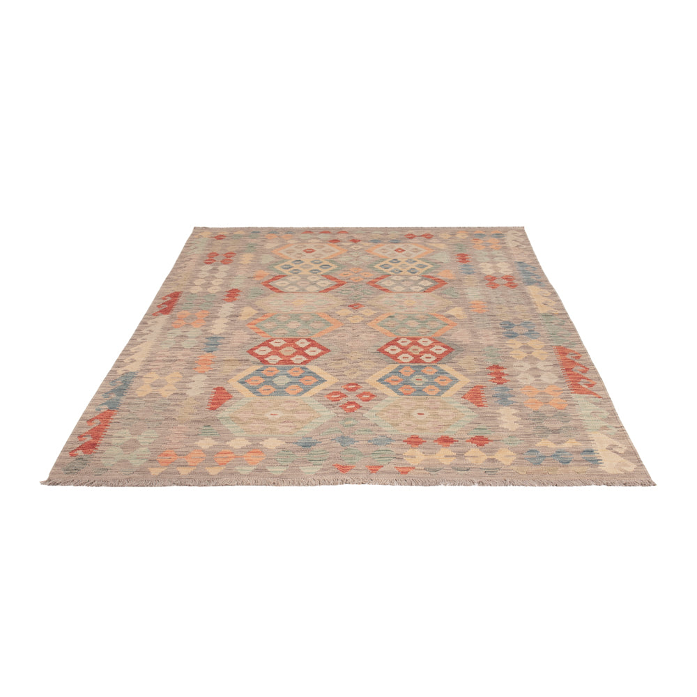 Kelim Rug - Splash - 247 x 166 cm - colorful