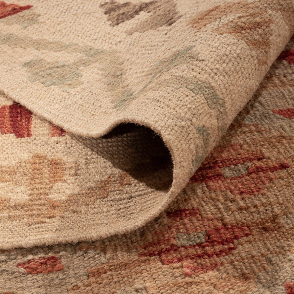 Kelim Rug - Splash - 248 x 175 cm - colorful